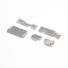 Custom Alsi12 zinc alloy led heat sink body die cast with zinc plating